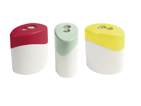puntenslijper Möbius & Ruppert Nature dubbel assorti kleuren 10 stuks