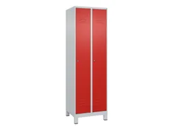 locker voor scheiding van kleding,HxBxD 1950x600x500mm,2vak