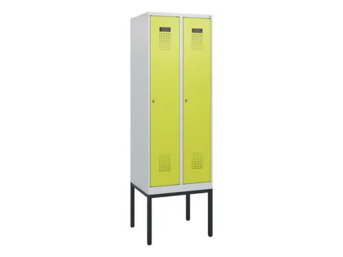 schoollocker,HxBxD 1950x600x500mm,2vak,vak B 300mm,cil.-slot