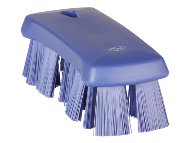 Vikan 3891-8 UST Kleine Werkborstel Harde vezel 176mm Paars