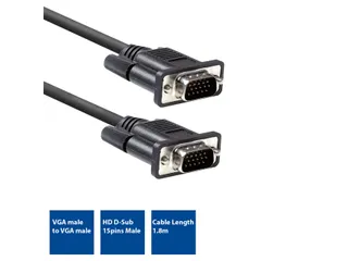 Kabel ACT VGA Monitor 1.8 meter - 4