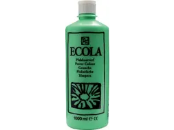Plakkaatverf Ecola Flacon van 1000 ml Lichtgroen