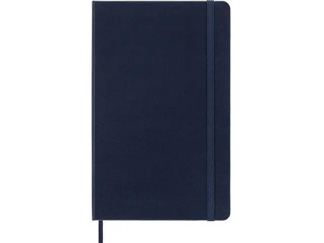 Notitieboek Moleskine large 130X210mm lijn hard cover sapphire blue