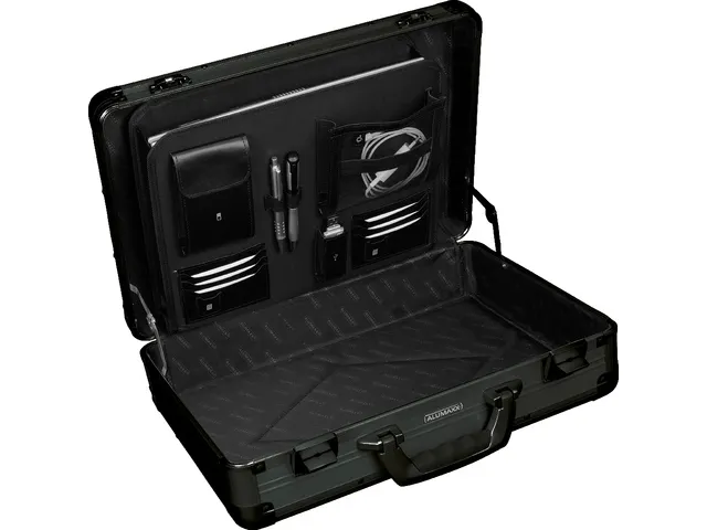 laptop koffer Alumaxx Venture aluminium zwart mat 15 inch