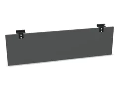paneel voor knieën,v. in hgte. verst. bureau,B 1200mm,MS-donkergrijs