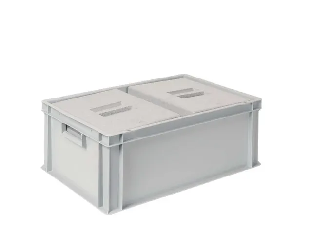 bac gerbable norme Europe,a. 2 boîtes isothermes,HxLxl 220x600x400mm