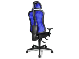 Topstar Bureaustoel HEAD POINT SY Netbekleding In Blauw - 5