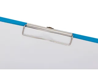 Klembordmap MAUL A4 staand met penlus PVC neon lichtblauw - 8