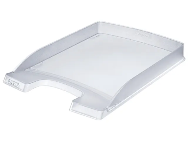 Plus Slim Brievenbak Polystyreen 255x37x357mm Transparant A4