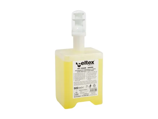 Handzeep Celtex MM Formatic Lemon 900 ml doos a 4 stuks