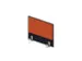 panneau de rehausse,p. table de bureau,CC-noir,BN3012-orange