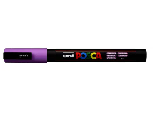 Verfstift Posca PC3M Fijne punt 0,9-1,3mm Lavendel