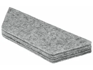 Navulling Nobo voor magnetische whiteboardwisser wit - 1
