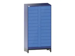 elektro-vakkenkast,HxBxD 1970x1000x580mm,aansluitkabel,E-vergrendeling