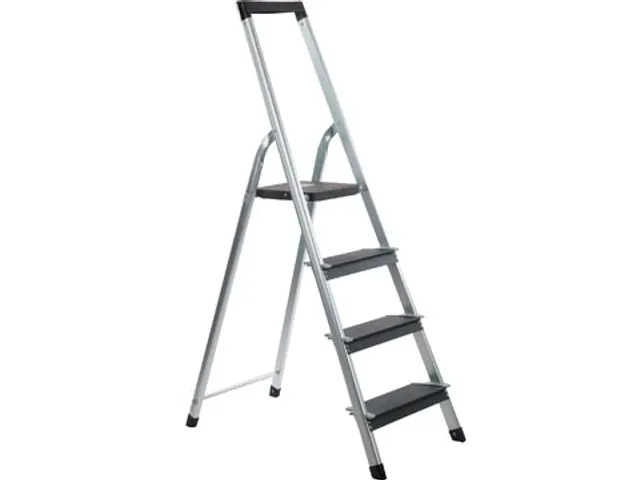 Trapladder Aluminium Power Step, 4 Treden