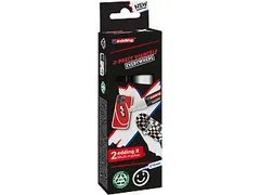 Edding 6900 X multi marker set zwart/wit color 2 stuks