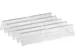 Europel Naamhouder 2-zijdig L-model 150×55mm Set van 10