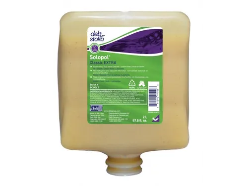 DEB Solopol Classic Extra handreinigingspasta doos 4x 2 liter patronen