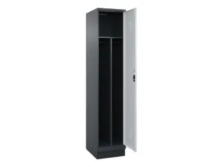 locker voor scheiding van kleding,HxBxD 1950x400x500mm,1vak - 1