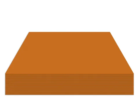 Fotokarton Kangaro 50x70cm 300gr oranje pak 25 vel