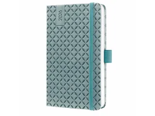 Weekagenda Flair A6 2026 (NL/FR/EN/DU) Ocean Blue Hardcover - 1
