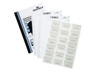 Badge Durable 8696 Set Congres Met Speld 40x60mm - 1