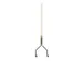 Tableau blanc Rocada Natural 100x120cm blanc mobile double face
