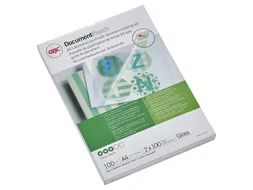 Lamineerhoes Gbc A4 100 Micron glanzend