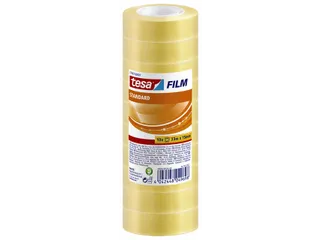 Plakband Tesa film standaard 15mmx33m krimp 10rollen - 1