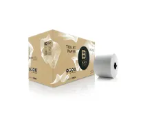 Toiletpapier BlackSatino Original ST10 systeemrol 2-laags 313830 Wit