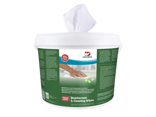 Dreumex Disinfectant & Cleaning Desinfectiedoekjes emmer 800 stuks wit