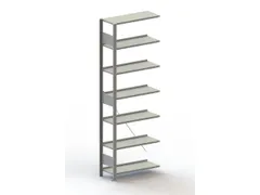 Inhaakstelling Aanbouwveld 2200x756x336mm 7legborden 80kg Verzinkt