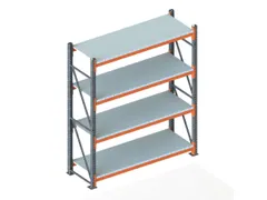 breedvakstelling,grondveld,HxBxD 2700x2395x800mm,vakl. 1800kg