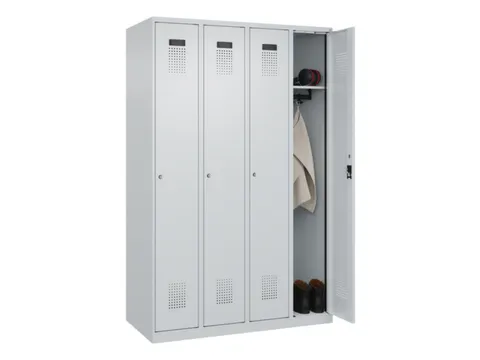 locker,HxBxD 1850x1200x500mm,4vak,vak B 300mm,cil.-slot
