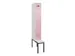 locker met bank,voor scheiding van kleding,HxBxD 2120x300x815mm,1vak