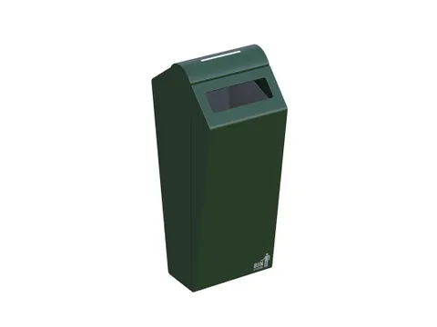 Buitenafvalbak Binsystem Double Bin 120 Liter Groen