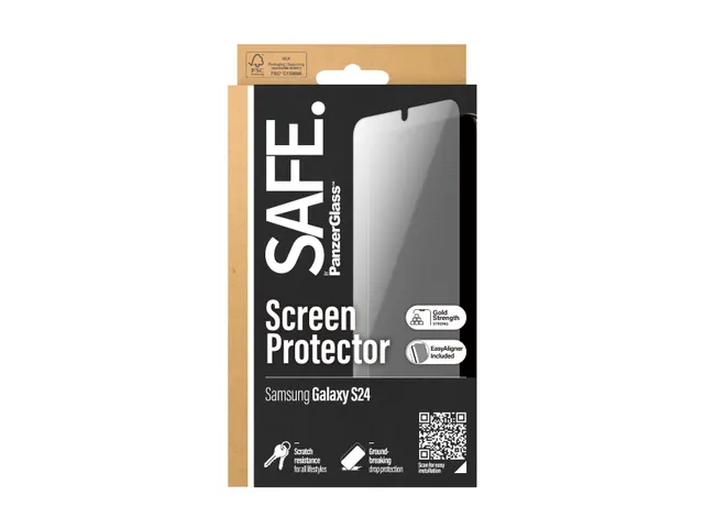 PanzerGlass SAFE. by Screen Protector Samsung Galaxy S24 | Ultra-Wi
