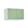 opzetkast,v. locker,2vak.,vak B 400mm,HxBxD 500x800x500mm,vleugeldeur