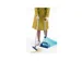 Ecolab Baggy Vloertrekker Aluminium Blauw