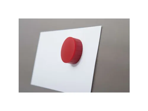 Magneet MAUL Solid 38mm 2500gr rood 10 stuks