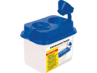 Waterbak Eberhard Faber met 2 compartimenten en antilek deksel - 1