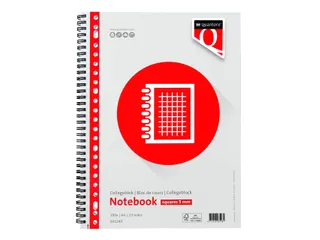 Collegeblok Quantore A4 ruit 5mm 23-gaats 100vel 70gr - 6