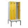 locker met bank,voor scheiding van kleding,HxBxD 2120x900x815mm,3vak