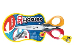 Schaar Maped Sensoft 16cm links assorti