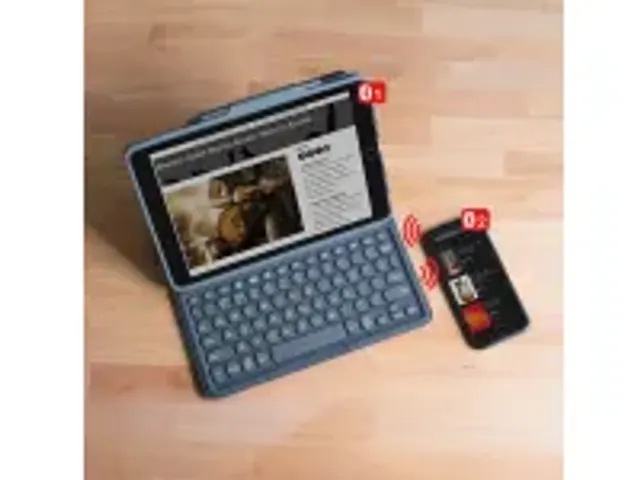 OUTLET ZAGG Pro Keys, Draadloos, Bluetooth, QWERTY, Grijs