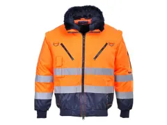 Portwest PJ50 3-in-1 pilotjack, fluo oranje, maat M, per stuk
