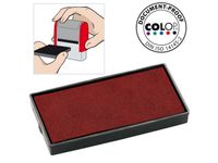Reserve kussen t.b.v. zelfinktende stempels E/40 rood voor Printer 40
