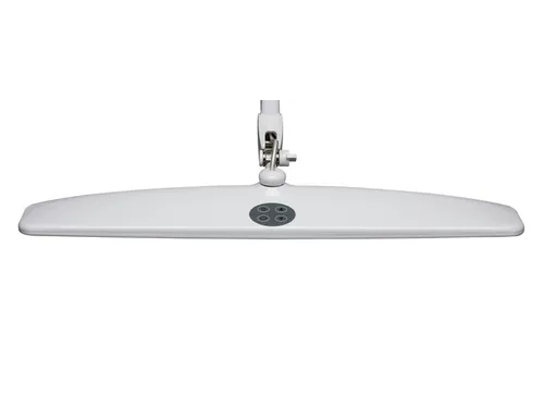 Werkpleklamp MAUL Work LED dimbaar met tafelklem Wit