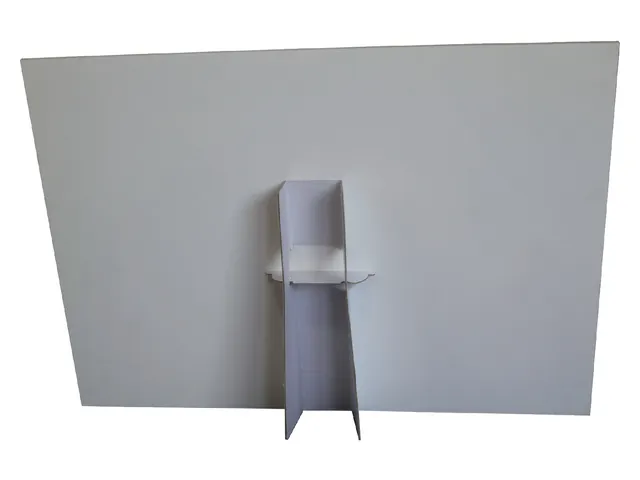 Foamboard steun A3 178X190mm wit