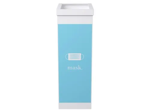 Afvalverzamelaar v. maskers,60l,HxBxD 760x363x236mm